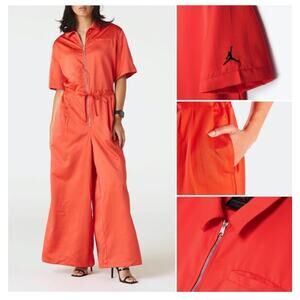 Women's Nike Air Jordan Heritage Flightsuit Tracksuit Jumpsuit DM5235 635 M $140
